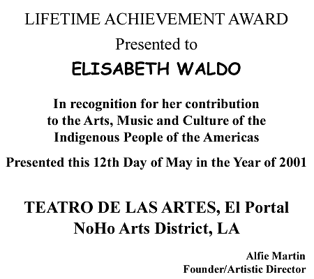 lifetime achievemt award